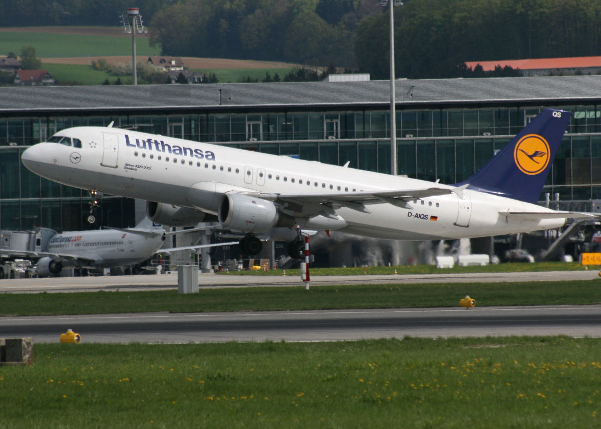 D-AIOS A320-211 Lufthansa ZRH 18.4.2006