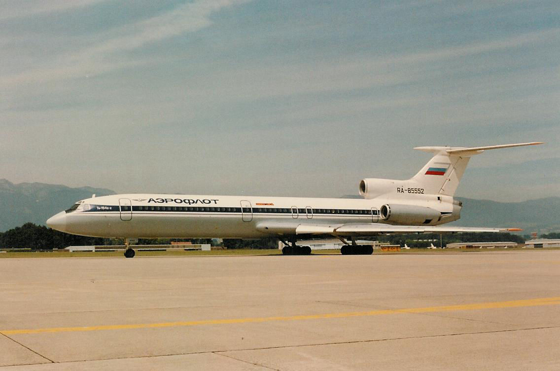 RA85552 Tupolev Tu-154B-2 Aeroflot