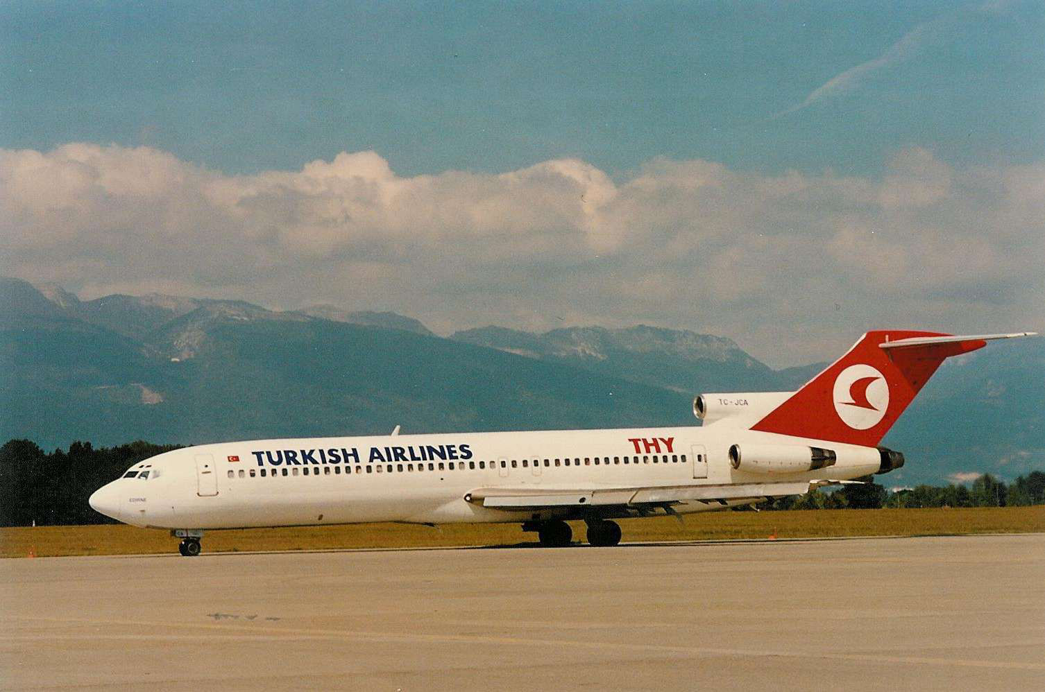 TC-JCA B727-2F2 Turkish AL GVA