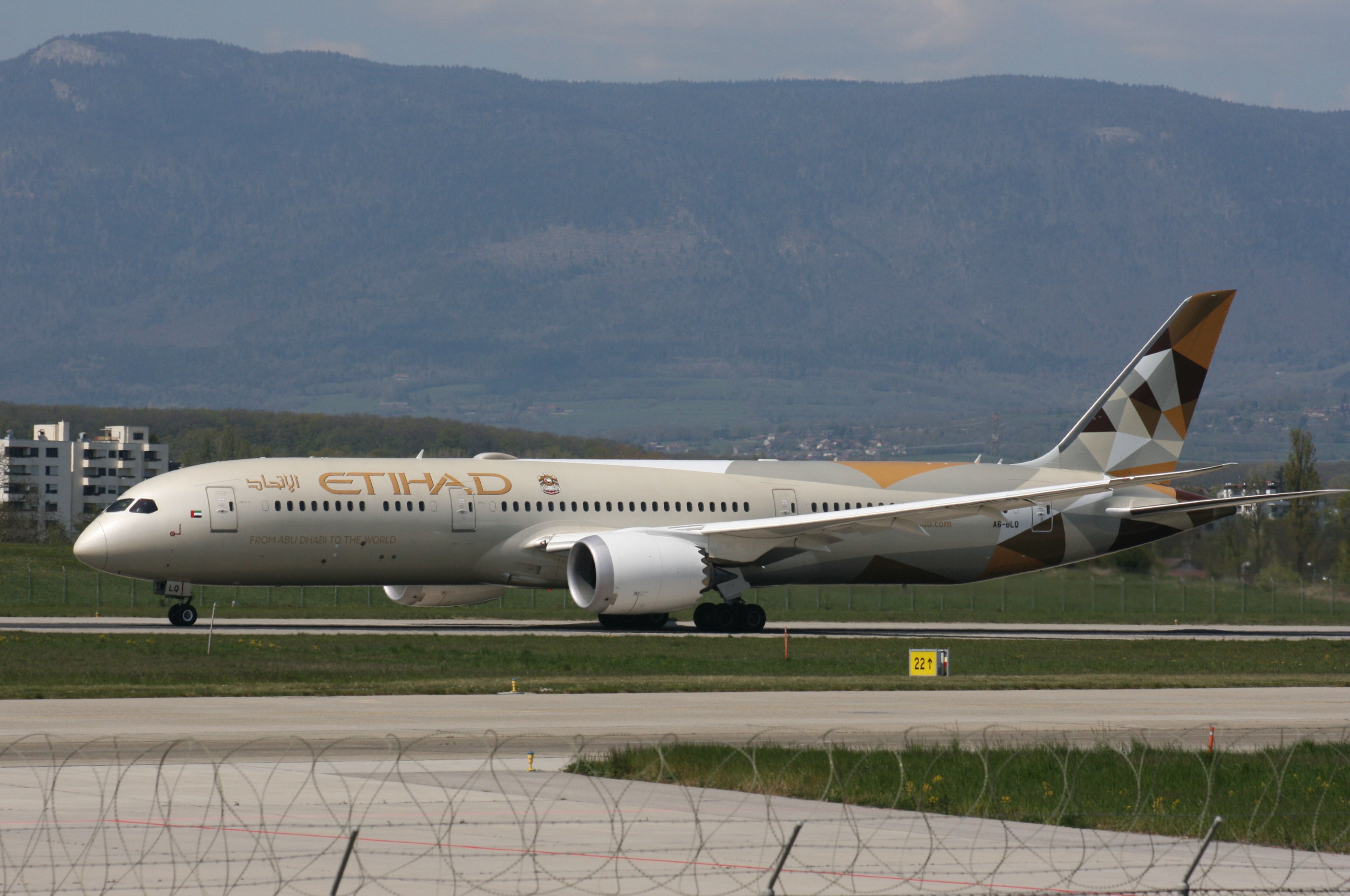 A6-BLQ Boeing B.787-9 Etihad Airways