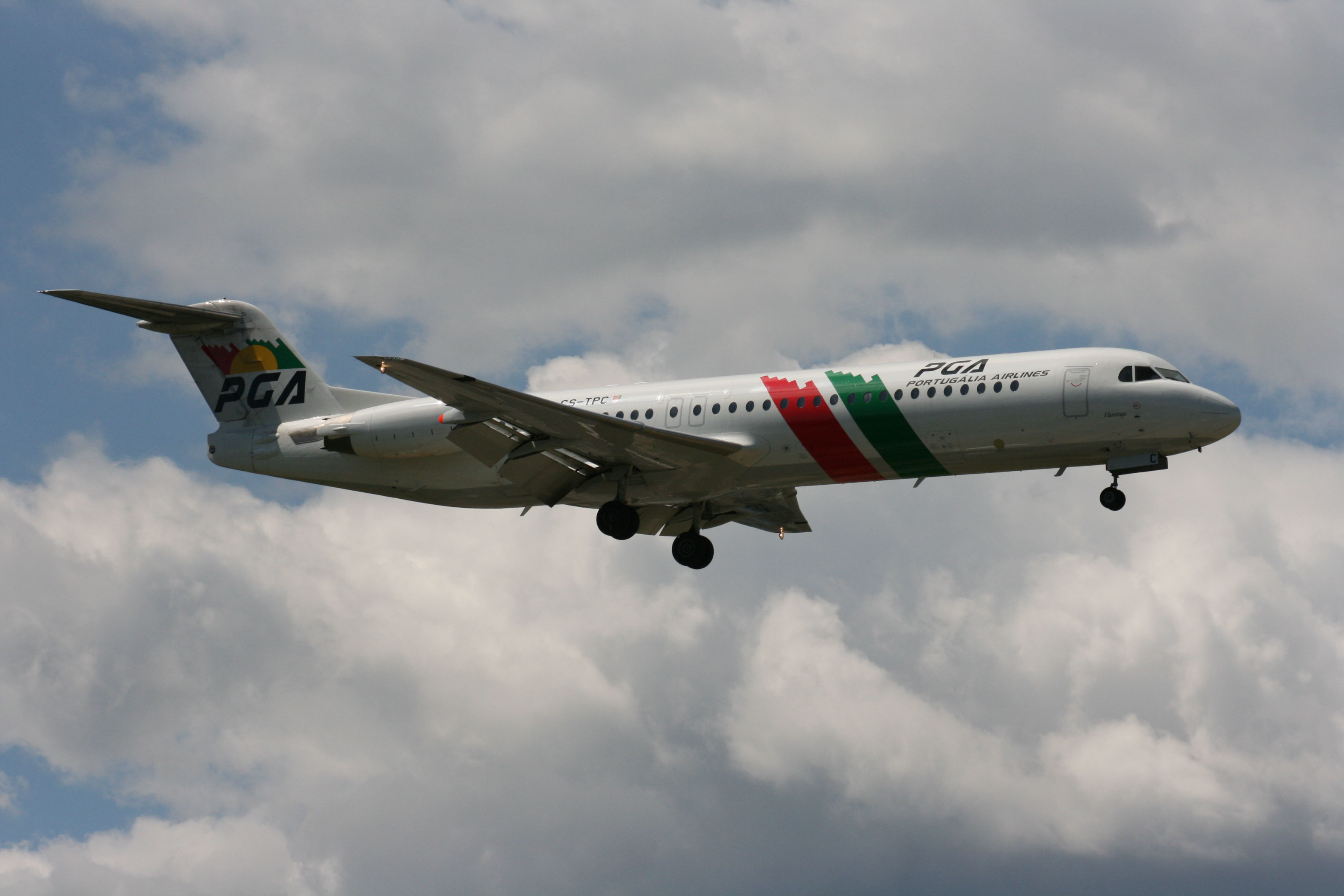 CS-TPC PGA Fokker 100 