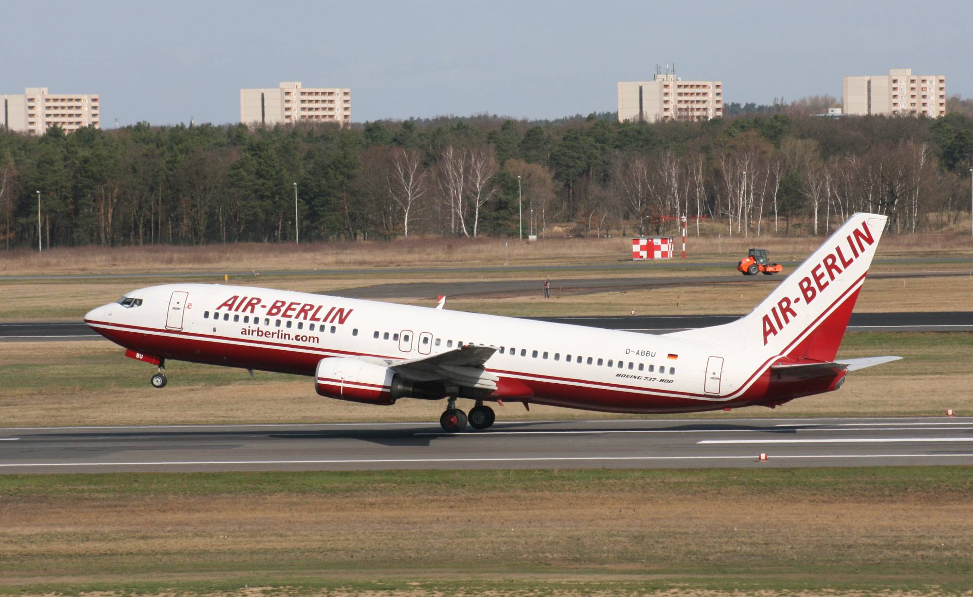 D-ABBU Boeing 737-8Q8 Air Berlin at Tegel