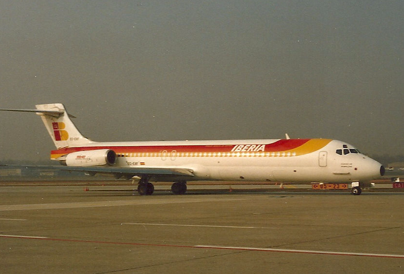EC-EXF MD87 Iberia  EC-EXF MD87 Iberia