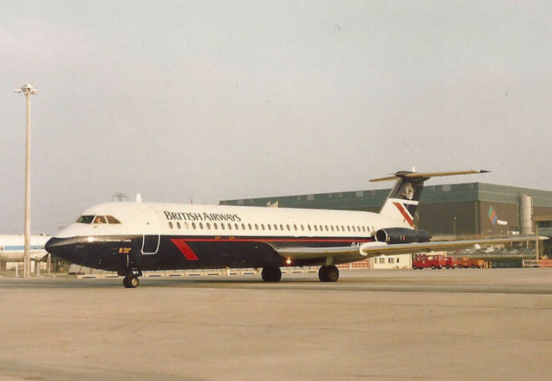 G-AWMV BAC 1-11 British AW 