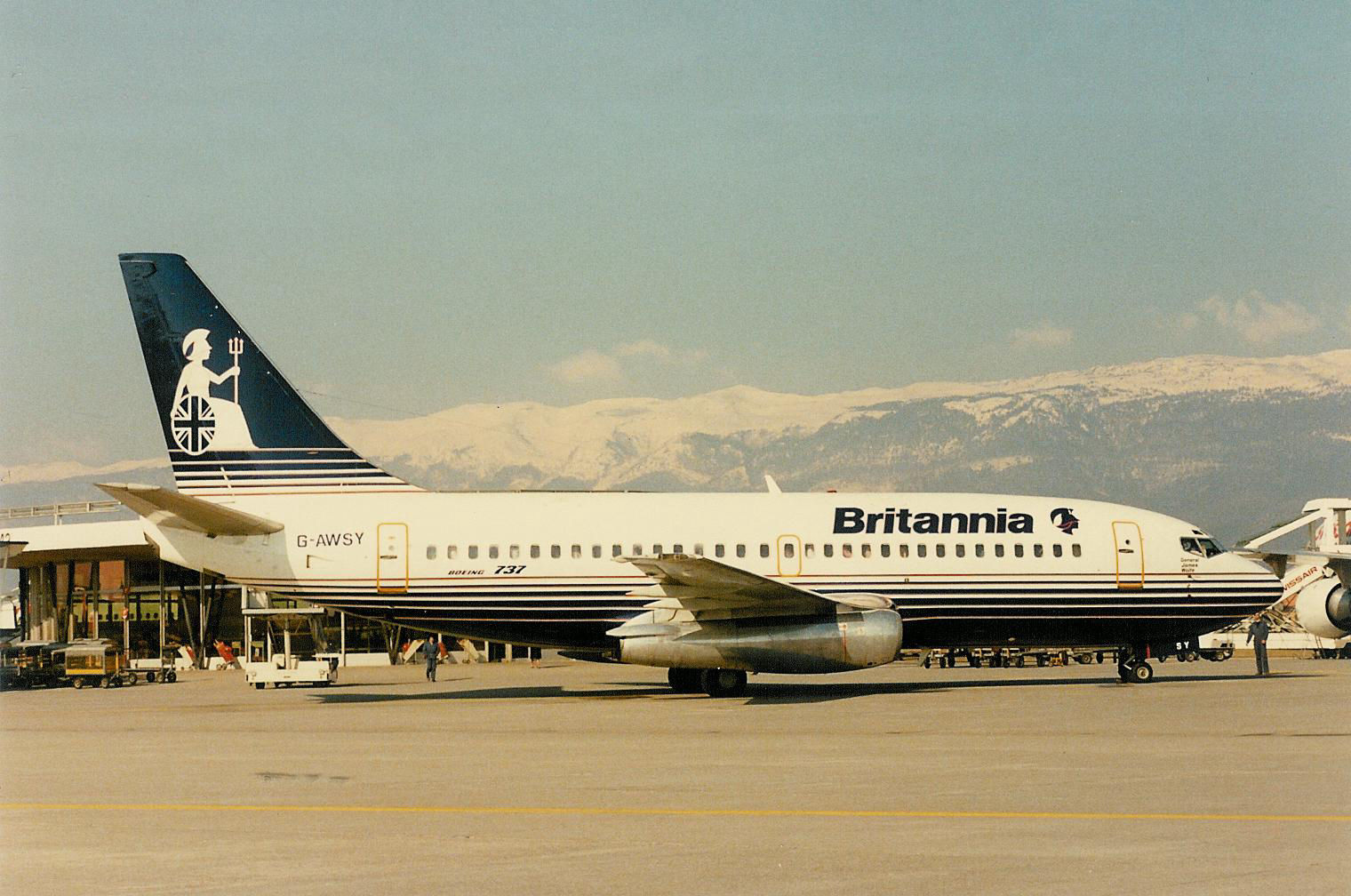 G-AWSY B737-203 Britannia G-AWSY B737-203 Britannia