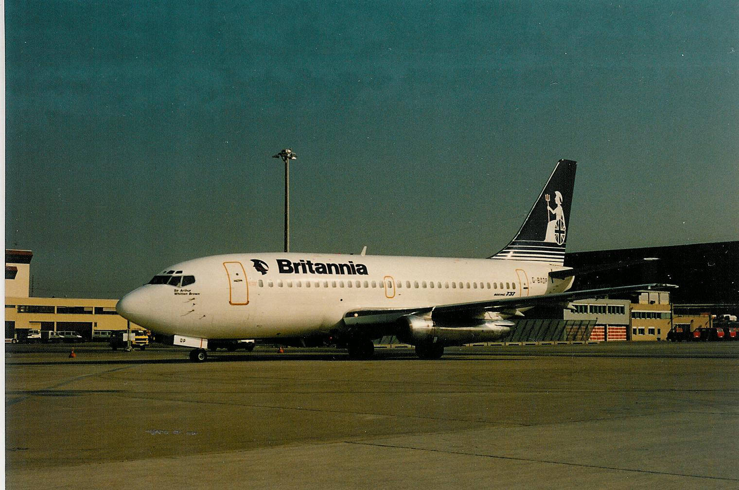 G-BADP B737-204A Britannia G-BADP B737-204A Britannia