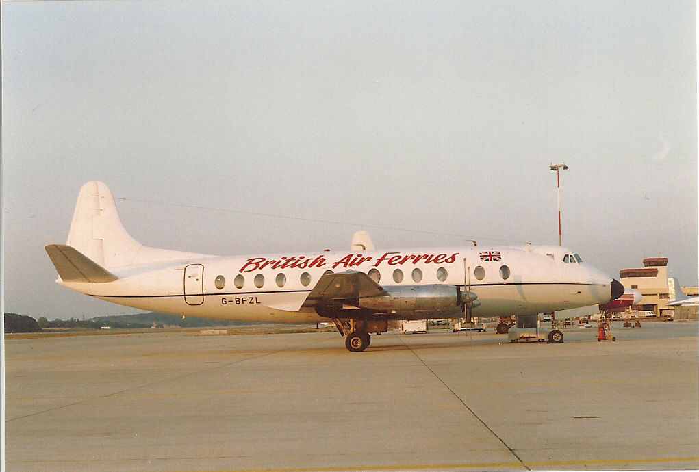 G-BFZL Vickers Viscount 816  G-BFZL Vickers Viscount 816