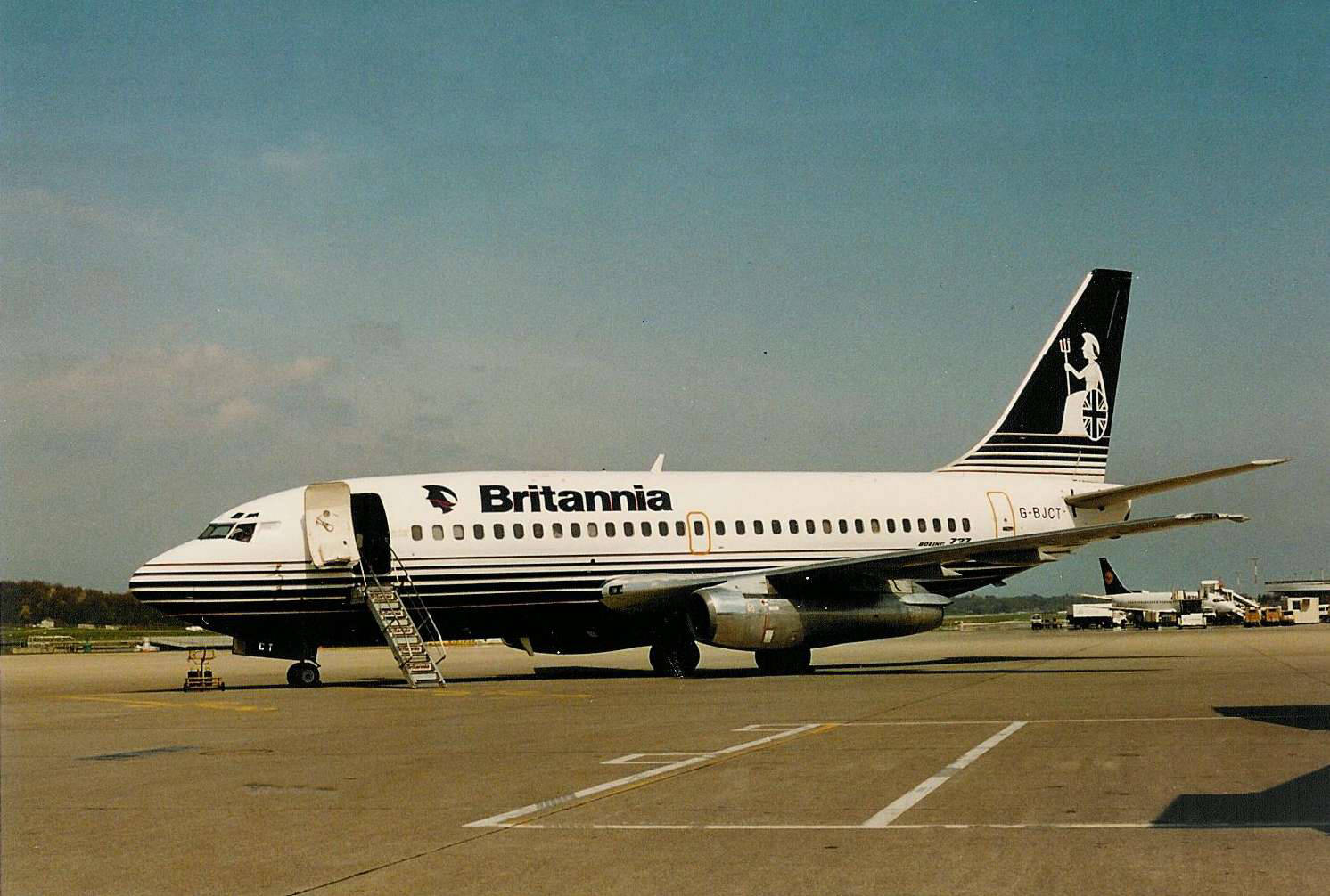G-BJCT B737-204A Britannia  G-BJCT B737-204A Britannia