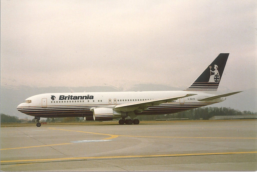 G-BLKV B767-203ER Britannia  G-BLKV B767-203ER Britannia