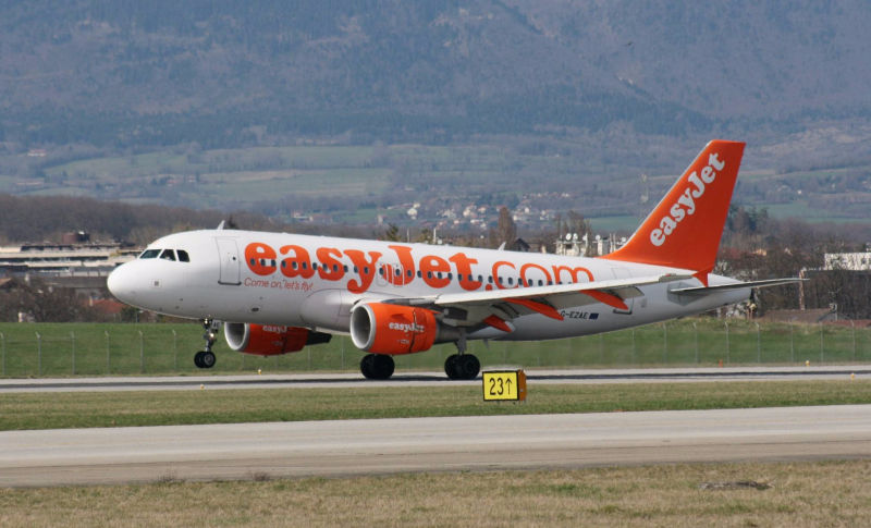 HB-JZH EasyJet Airbus A319-111 GVA 22.7.2008