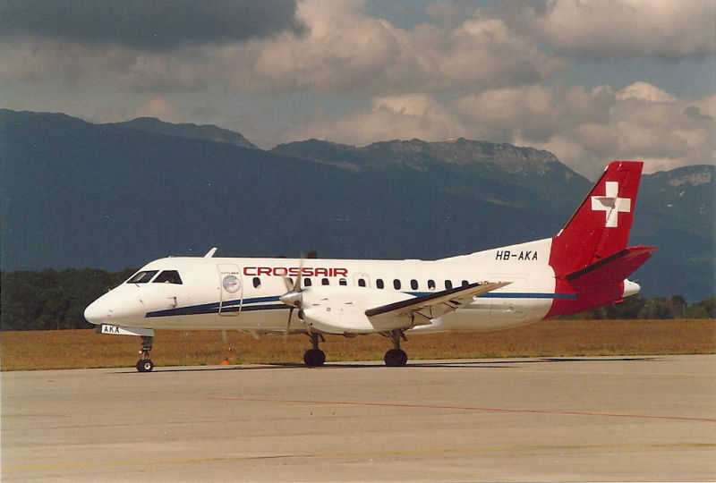 HB-AKA Saab 340 Crossair