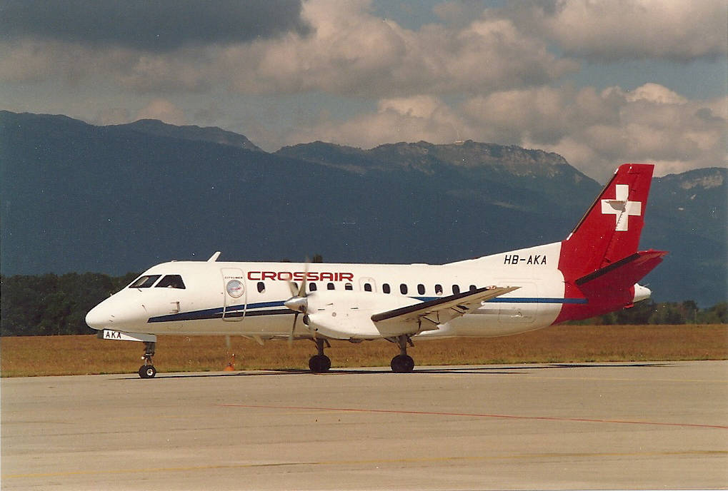 HB-AKA Saab 340 Crossair