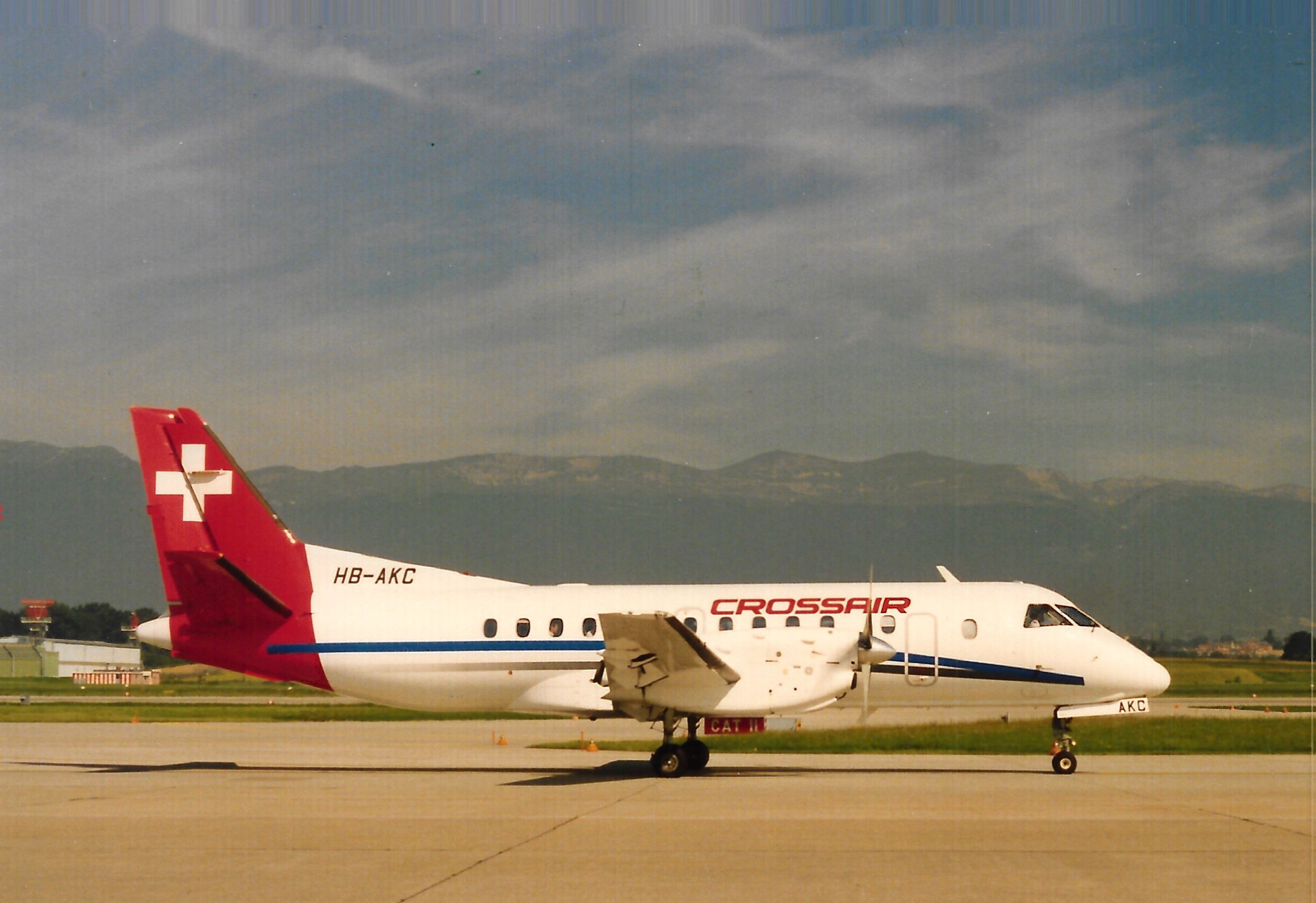 PH-AJU Douglas DC-2 HB-AKC SF340 Crossair GVA 1.7.1991