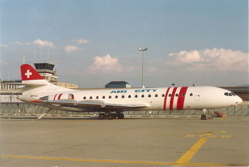 HB-ICJ Caravelle 10B3 Air City GVA