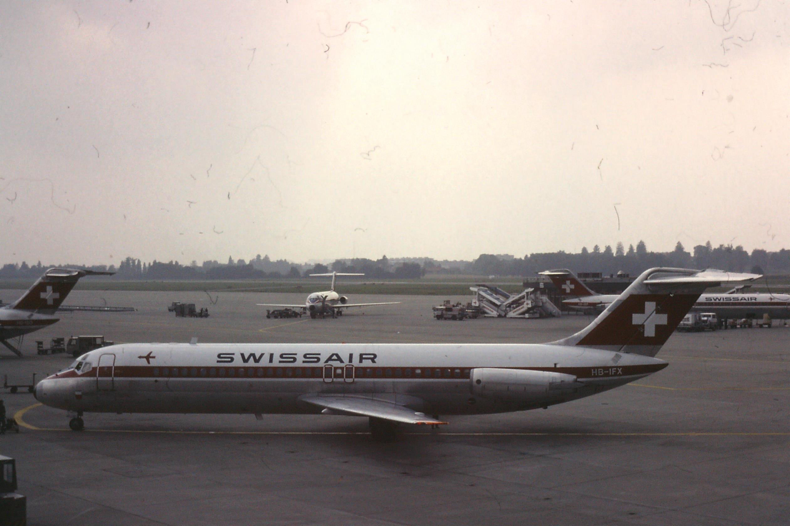 HB-IFX DC-9-32 Swissair   HB-IFX DC-9-32 Swissair