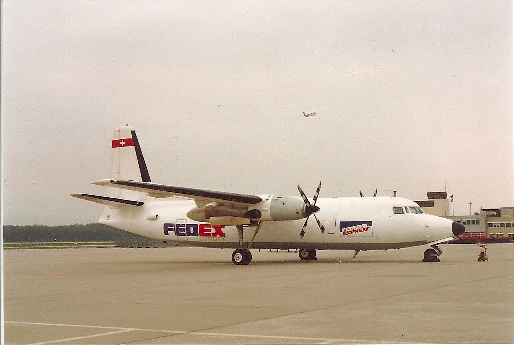 HB-ISJ Fokker F.27-600 Fedex HB-ISJ Fokker F.27-600 Fedex