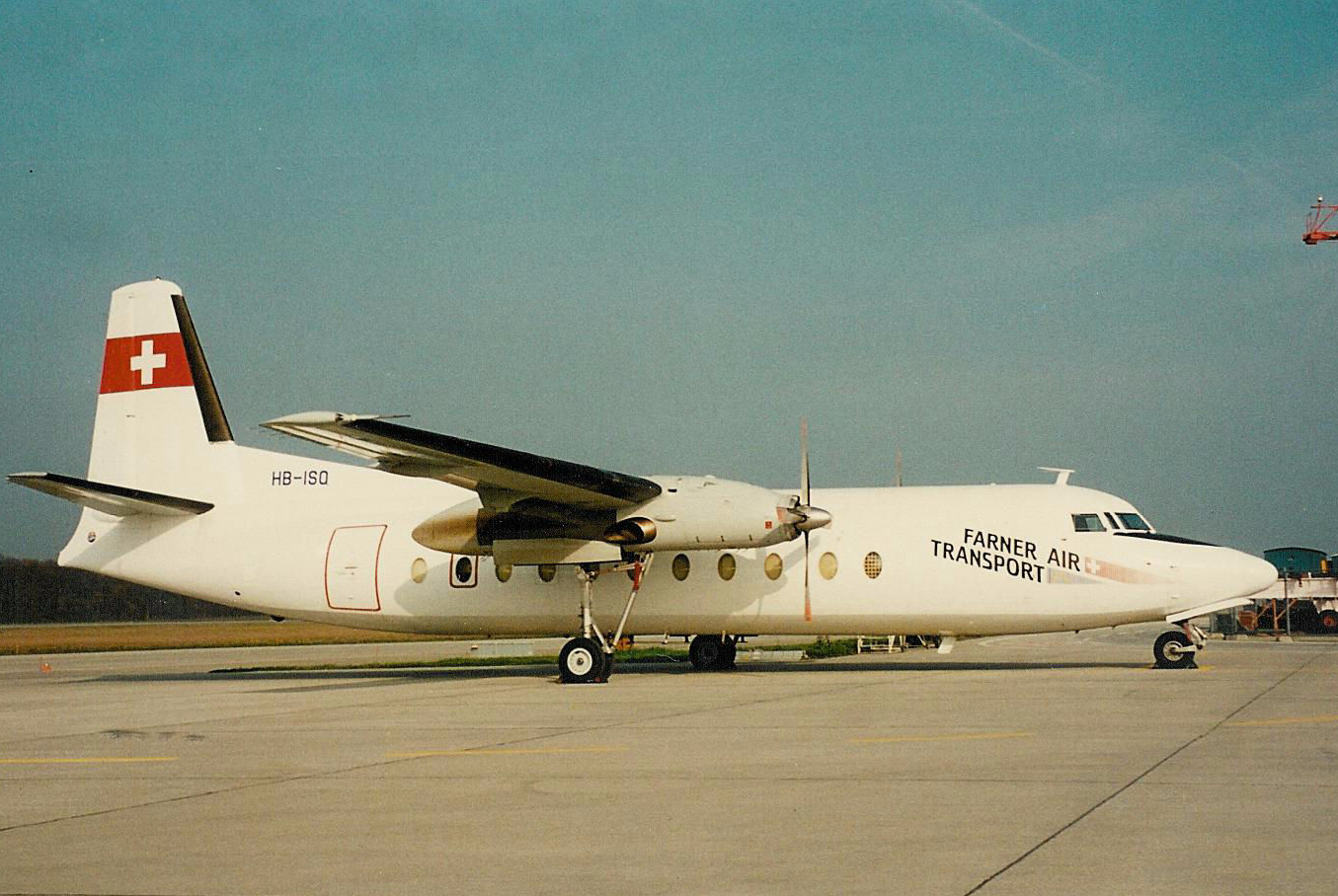 HB-ISQ Fokker 27 Farner Air Transport HB-ISQ Fokker 27 Farner Air Transport