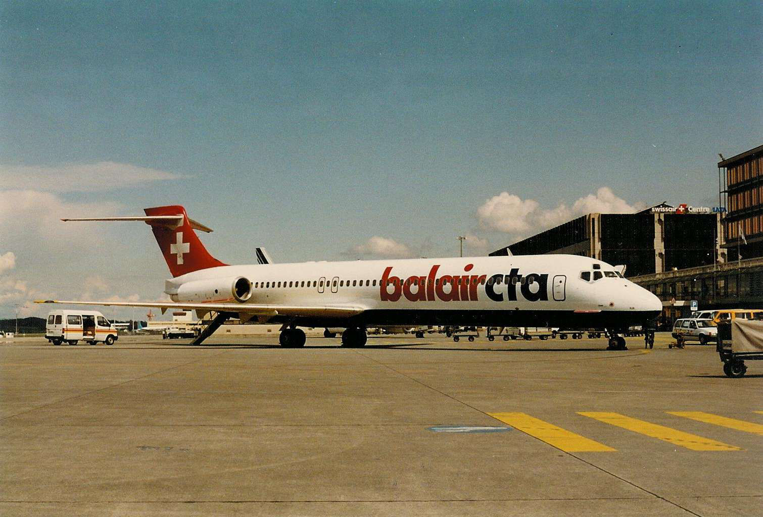 HB-IUA MD-87 Balair CTA  HB-IUA MD-87 Balair CTA