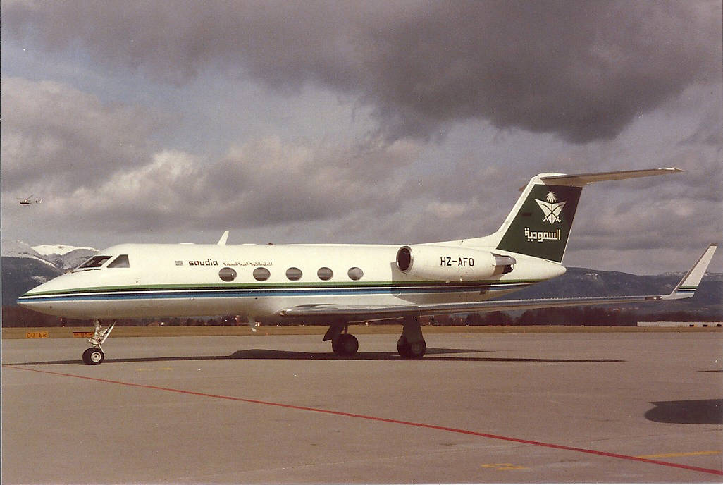 HZ-AFO Gulfstream GIII Saudia