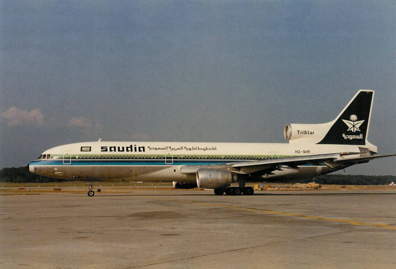 HZ-AHF Lockheed L-1011-1 Tristar Saudia 