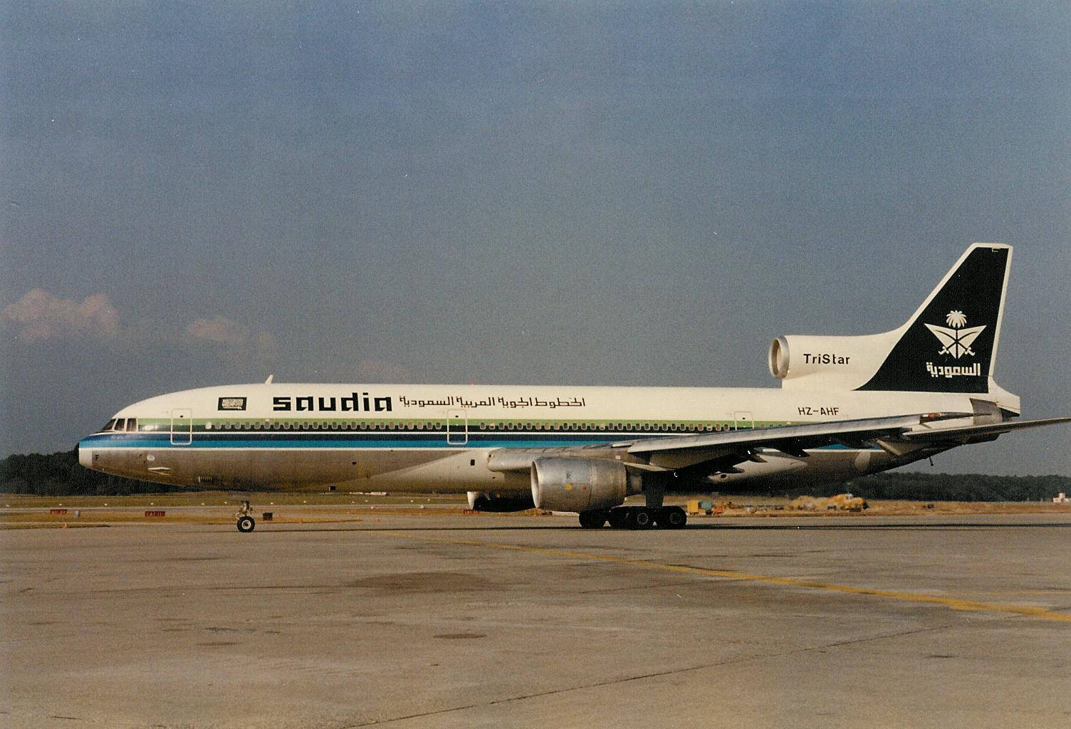 HZ-AHF Lockheed L-1011-1 Tristar Saudia 