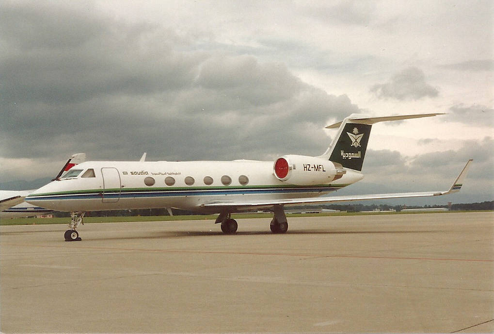 HZ-MFL Gulfstream GIV Saudia 