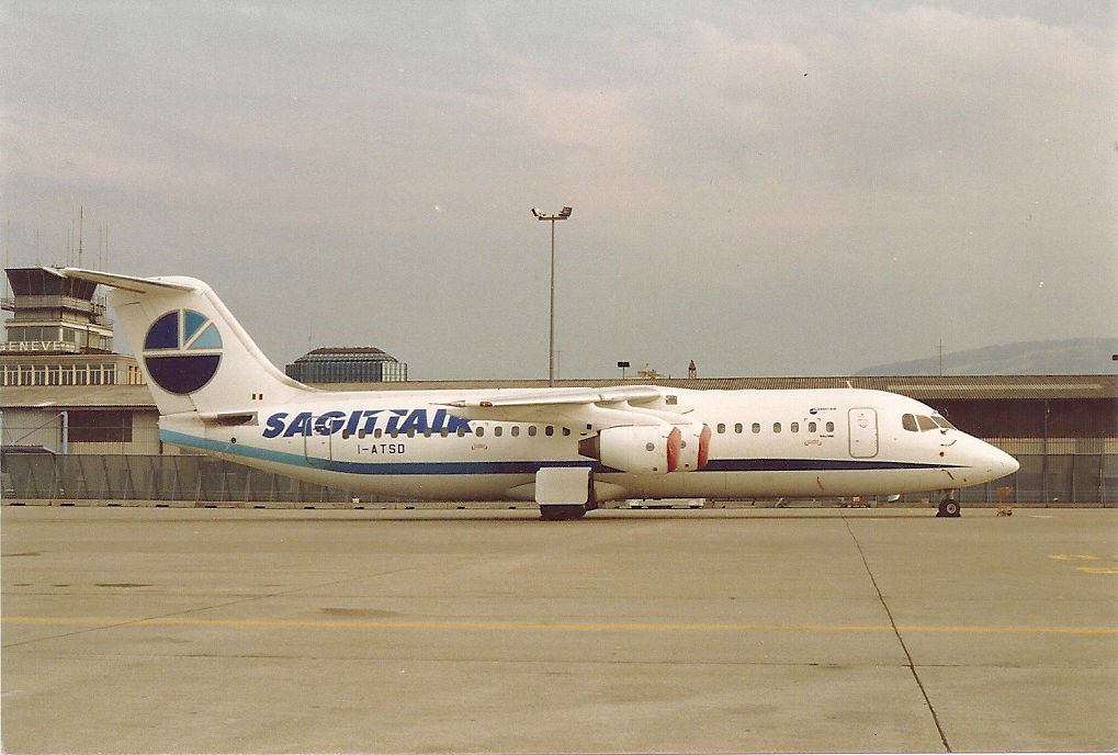 I-ATSD Bae.146-300 Sagittair  I-ATSD Bae.146-300 Sagittair