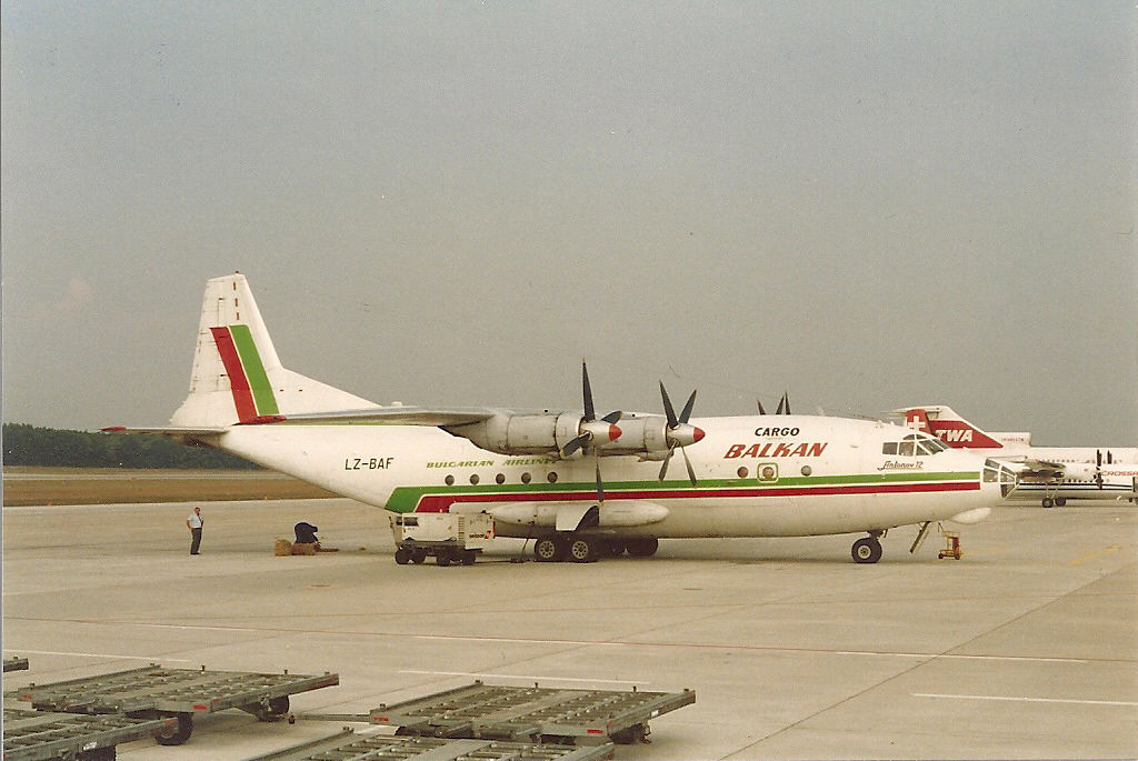 LZ-BAF Antonov An-12BK Bulgarian Cargo  LZ-BAF Antonov An-12BK Bulgarian Cargo
