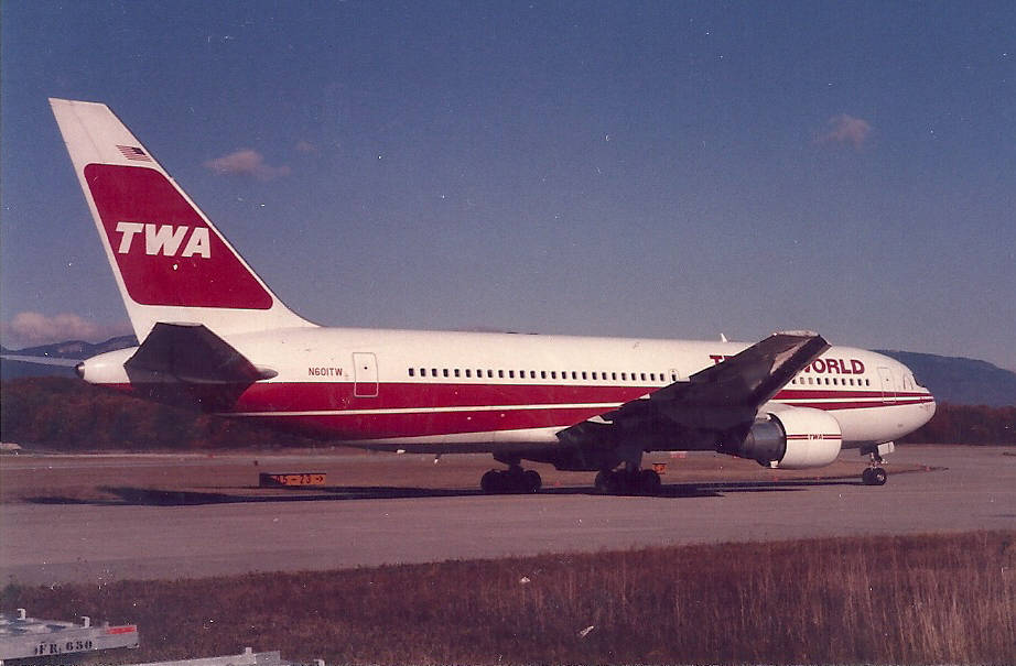 N601TW B767 TWA N601TW B767 TWA