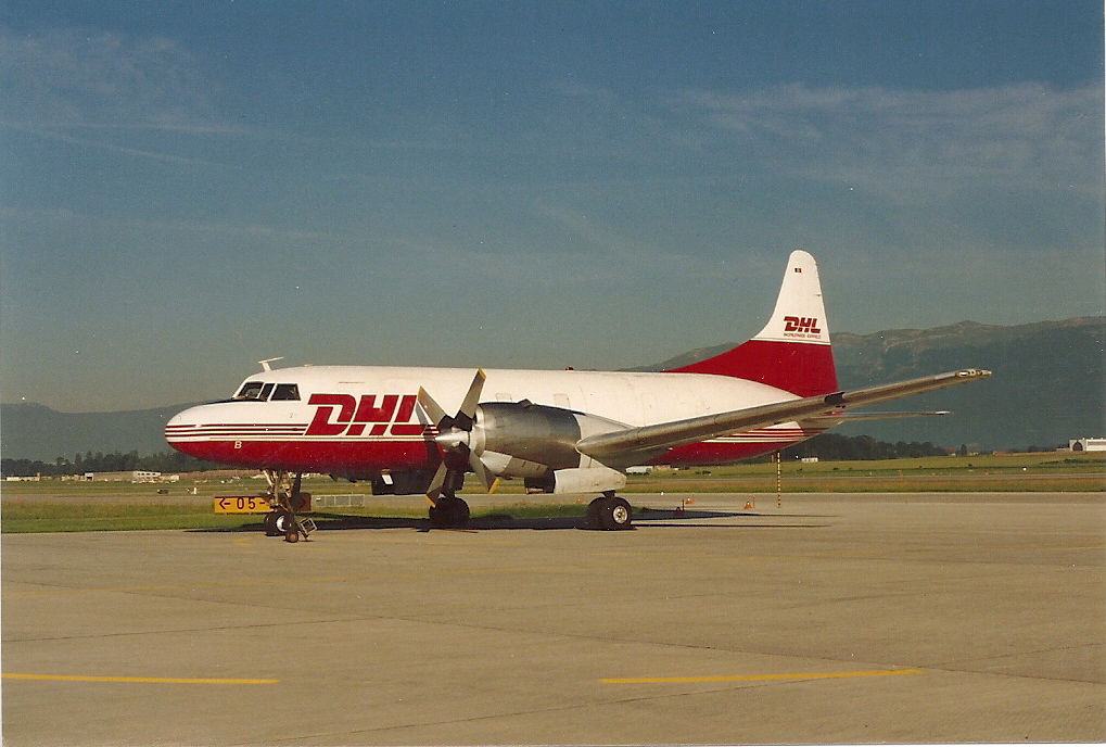 OO-DHB Convair 580F DHL OO-DHB Convair 580F DHL