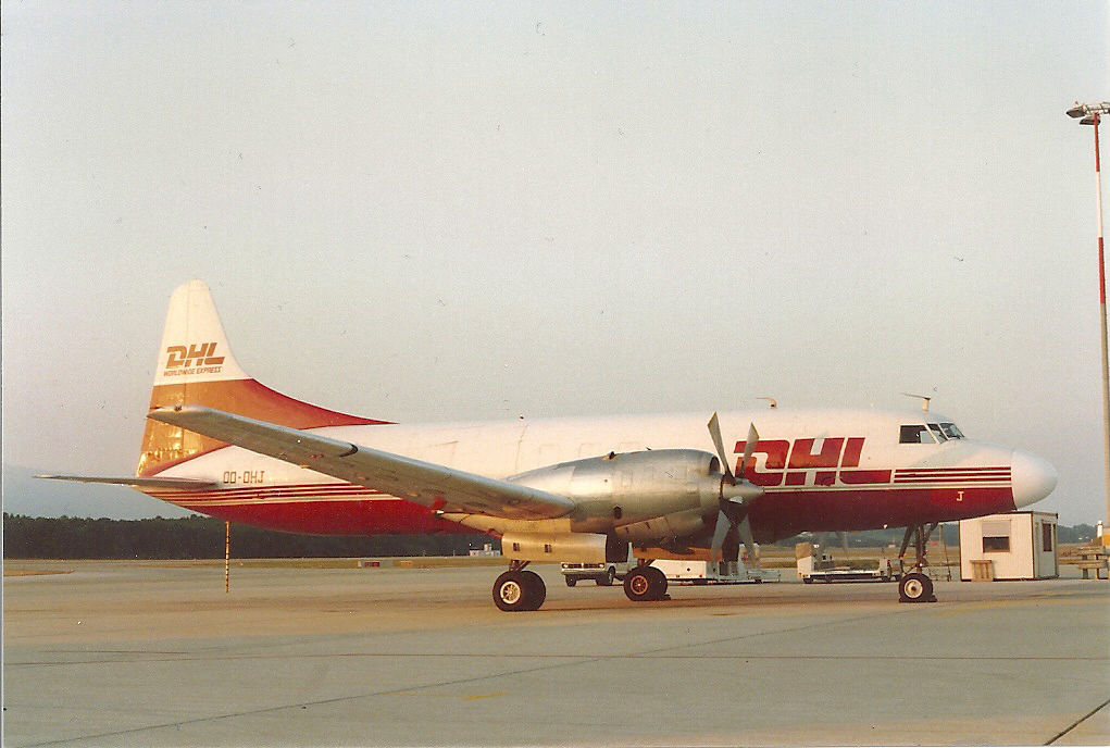 OO-DHJ Convair 580F DHL OO-DHJ Convair 580F DHL