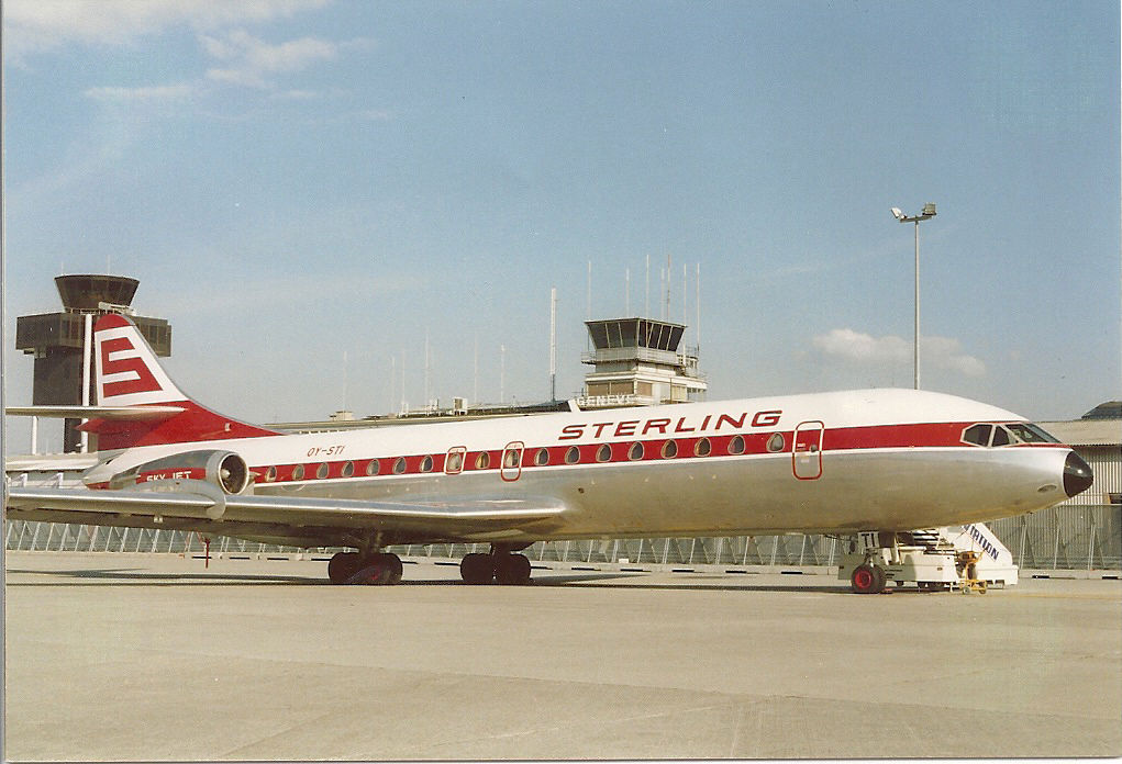OY-STI Caravelle 10B3 Sterling GVA sept 1990