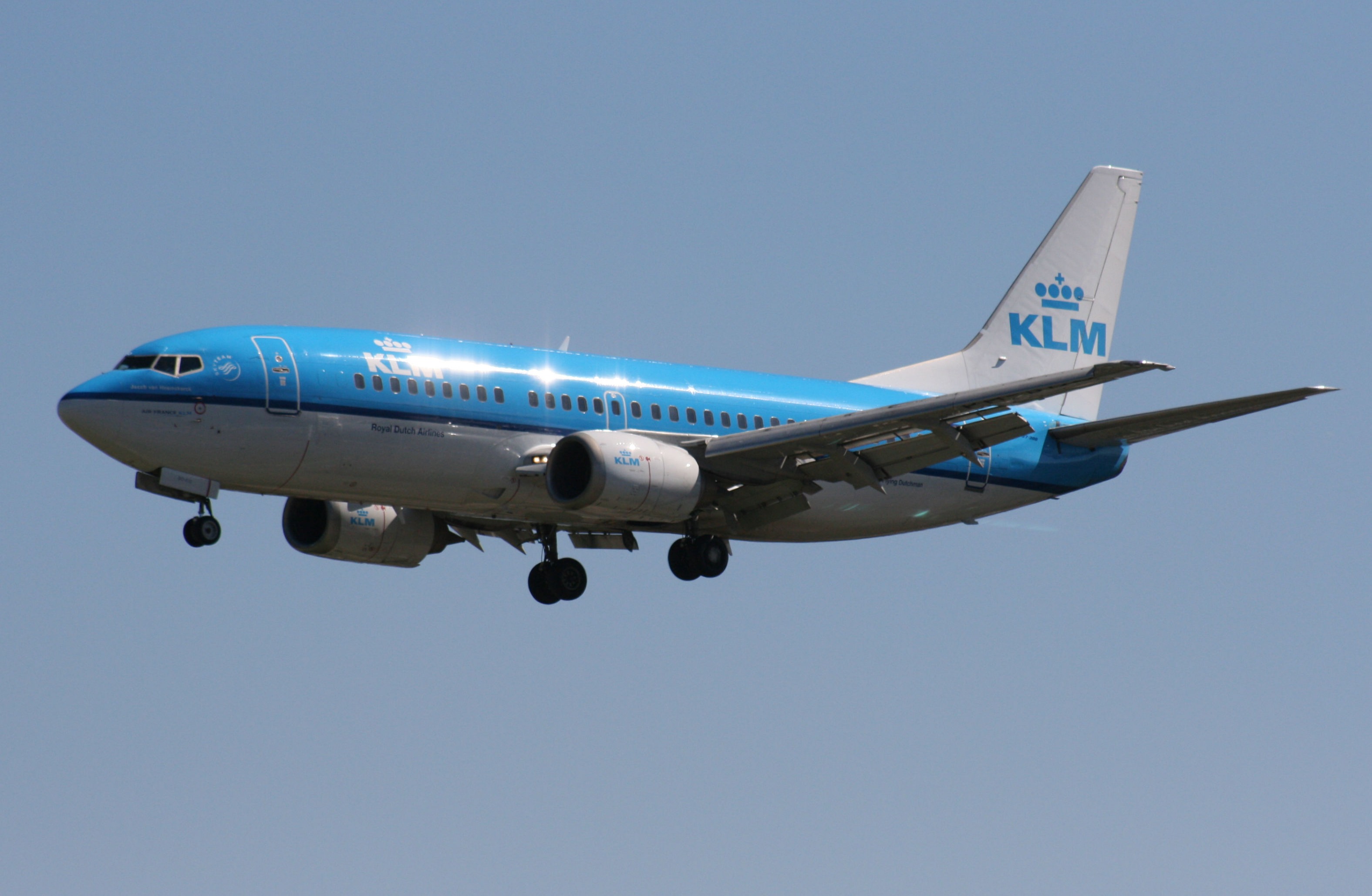 PH-AJU Douglas DC-2 PH-BDO B737-306 KLM GVA 23.7.2008