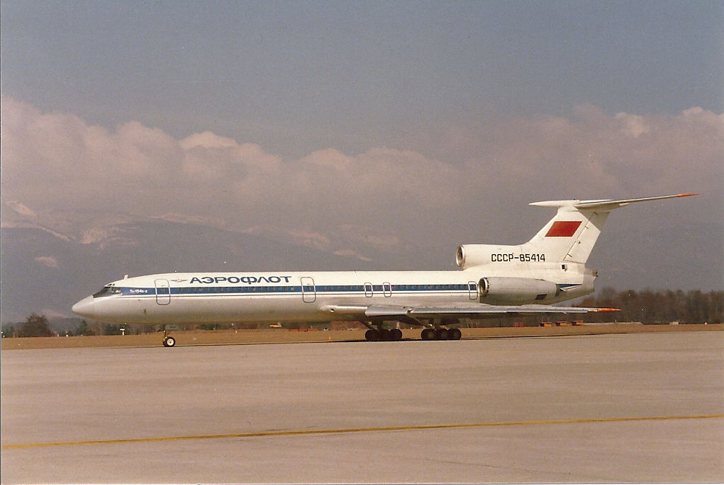 RA85414 TU-154 Aeroflot 