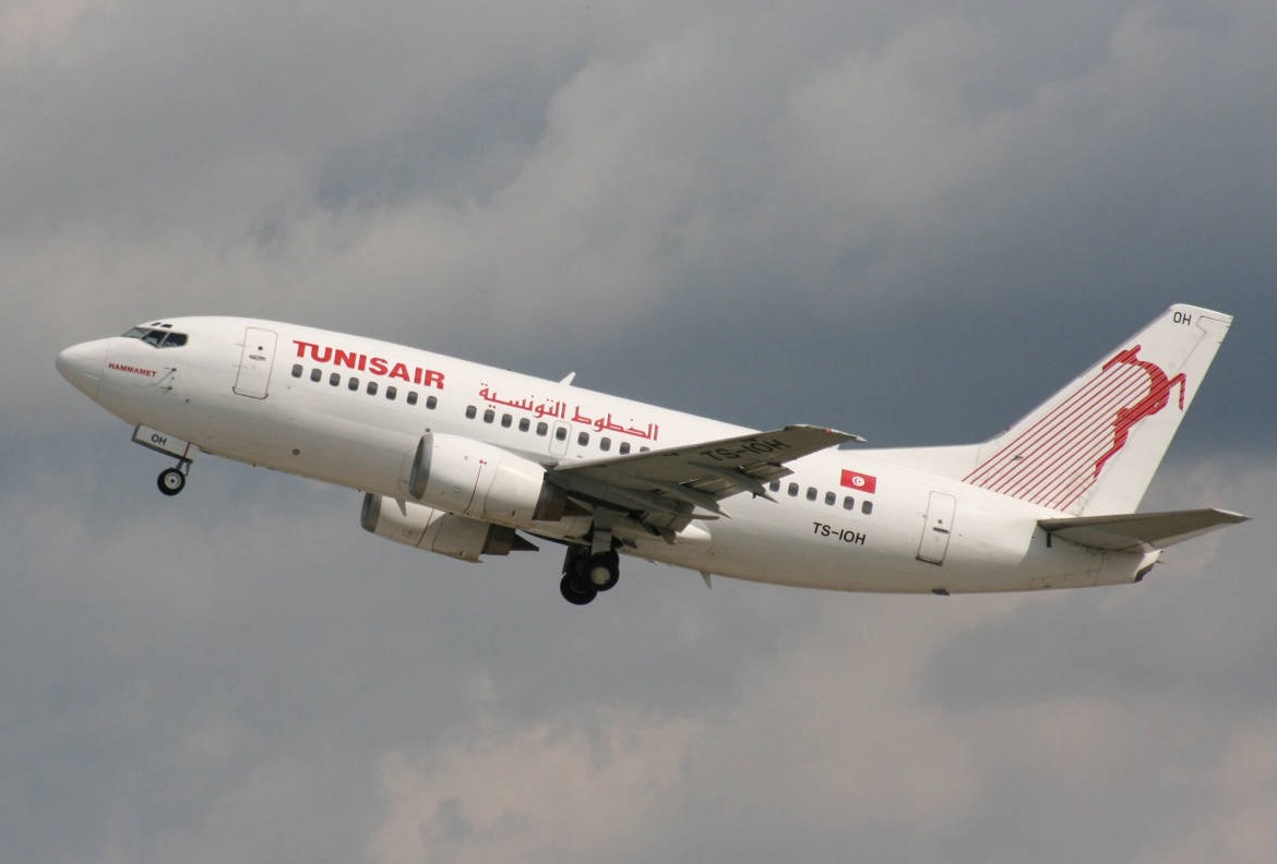 TS-IOH B737-5H3 Tunis Air ZRH 18.4.2009