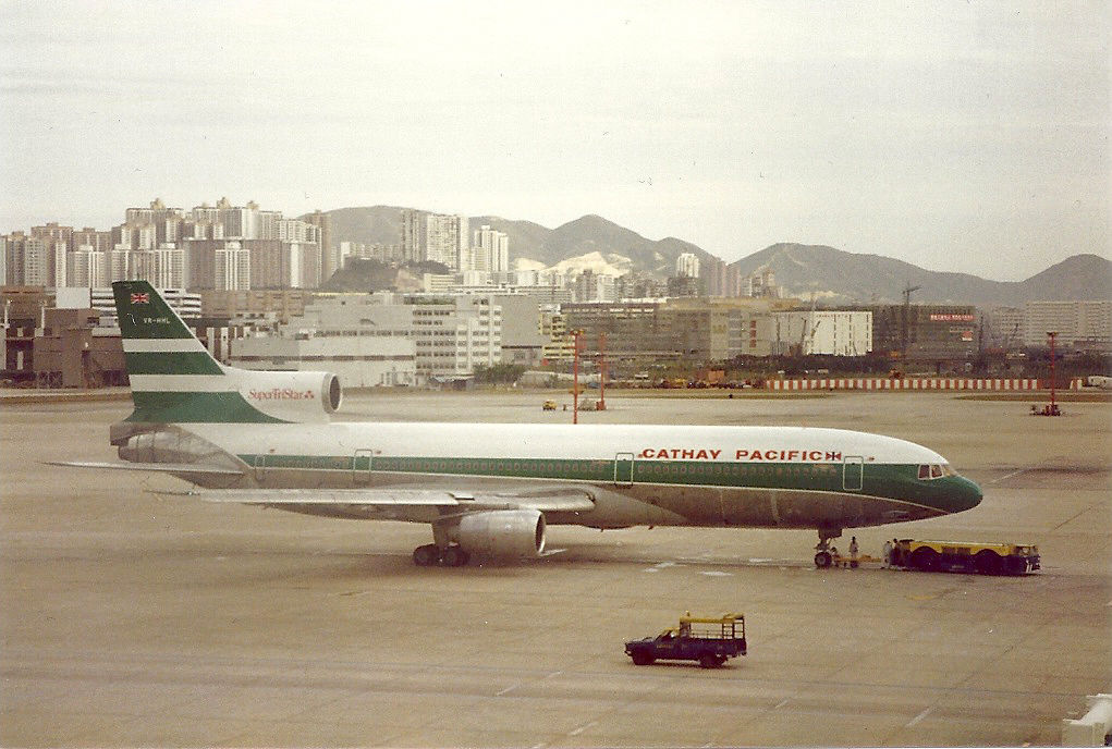 VR-HHL L-1o11 Tristar Cathay Pacific  VR-HHL L-1o11 Tristar Cathay Pacific