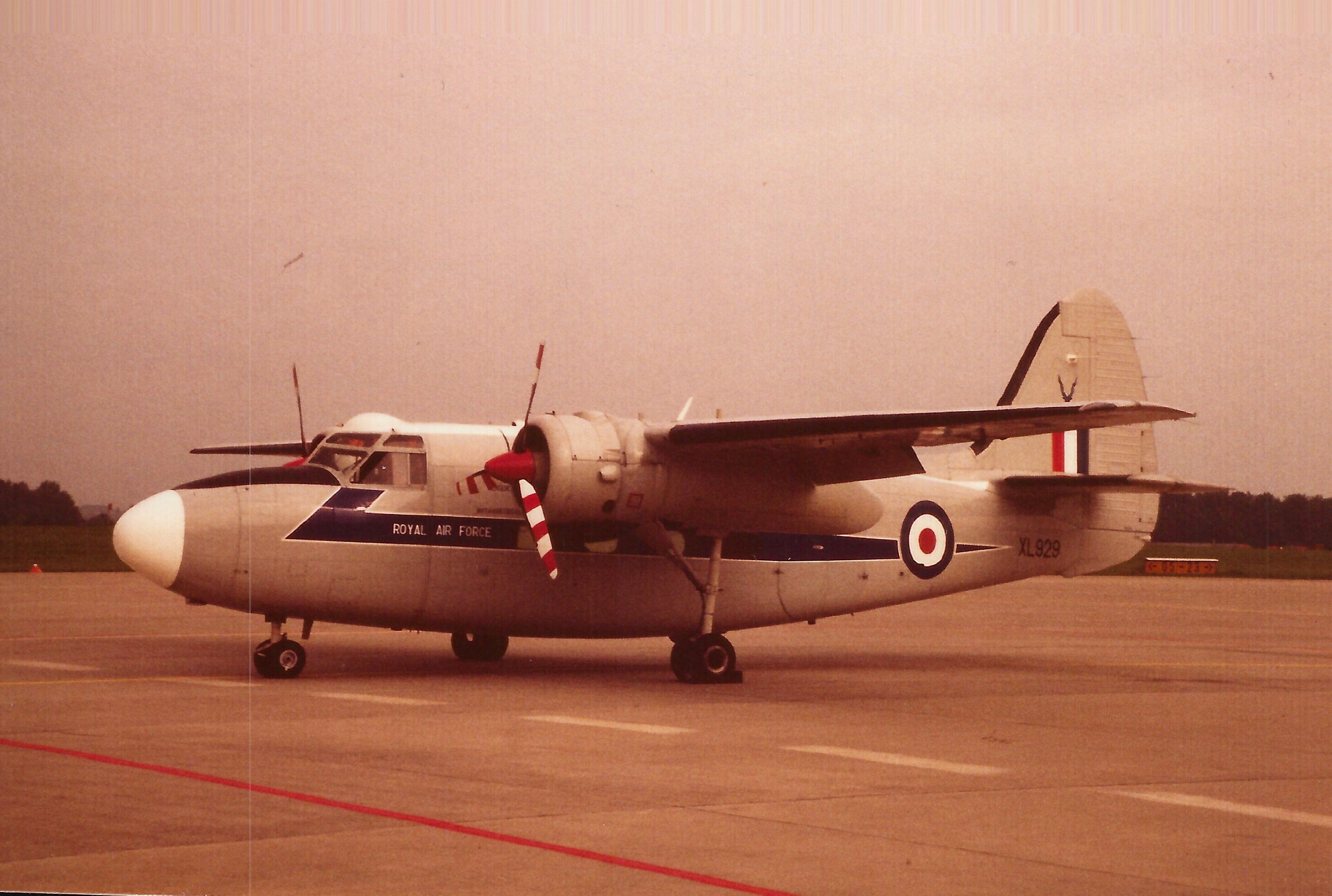 PH-AJU Douglas DC-2 XL929 Hunting Percival P-66 Pembroke  RAF GVA 1980s